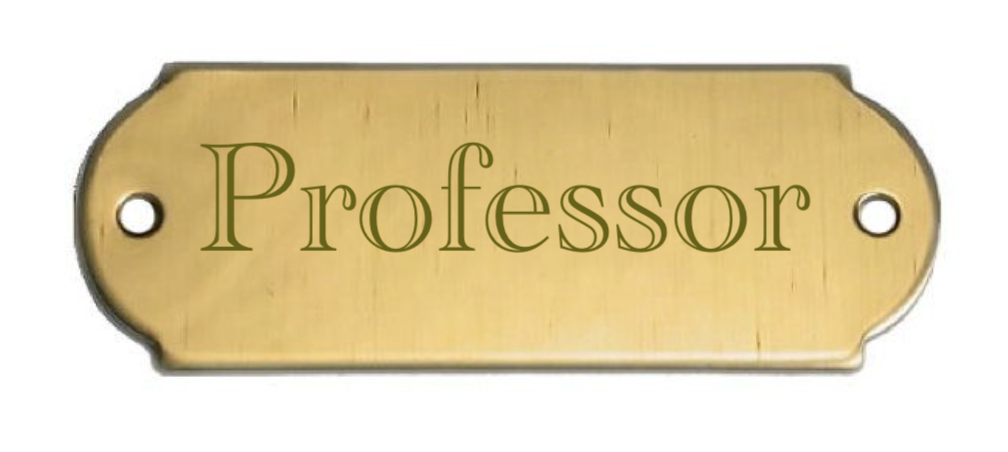 professor-name-plate